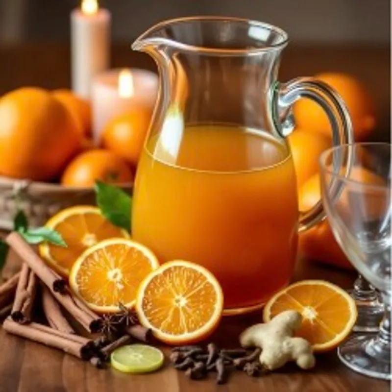 Spiced Orange Mead image